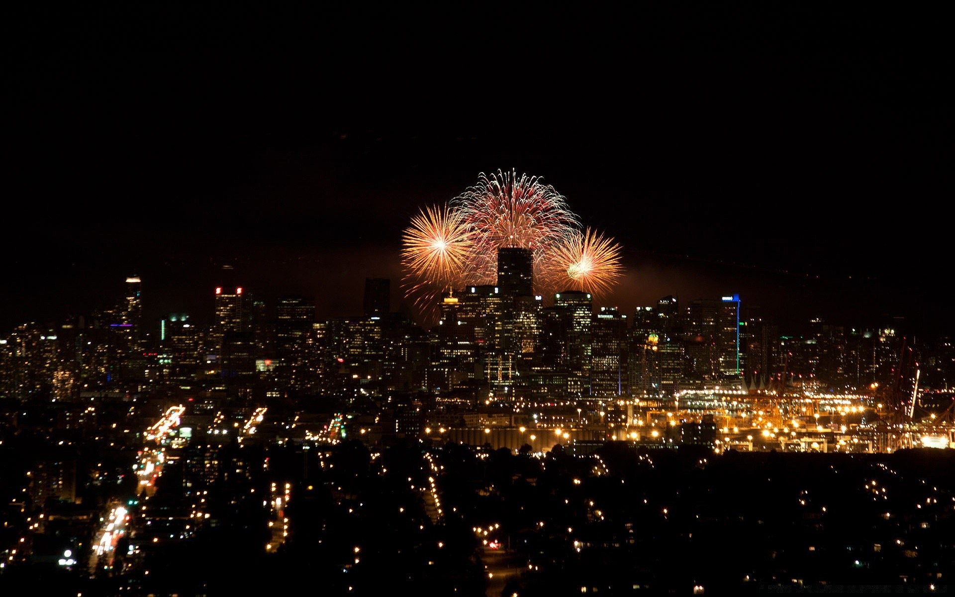 america festival fireworks celebration light evening party christmas