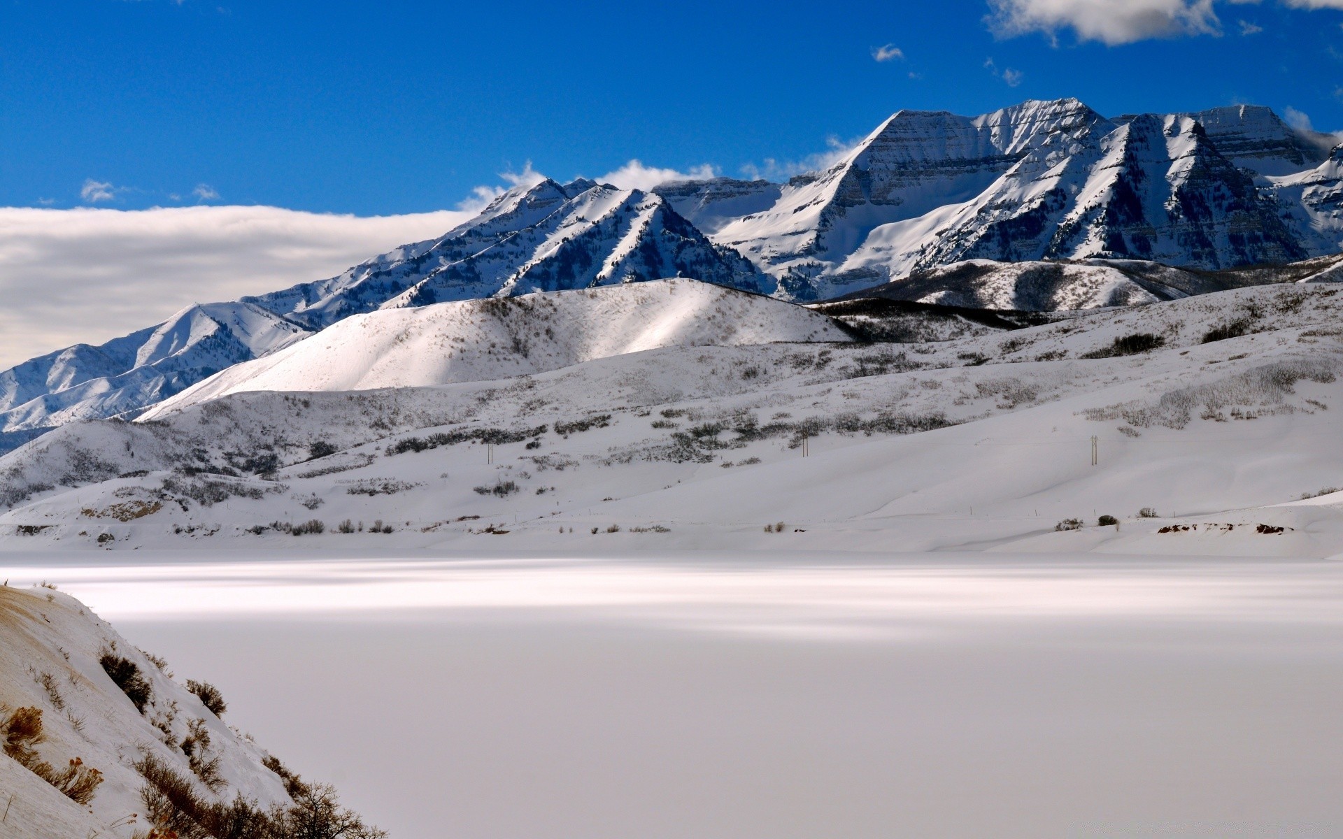 america neve montagna inverno ghiaccio freddo panoramico paesaggio picco di montagna viaggi ghiacciaio collina resort cielo alto pinnacle panoramico all aperto valle