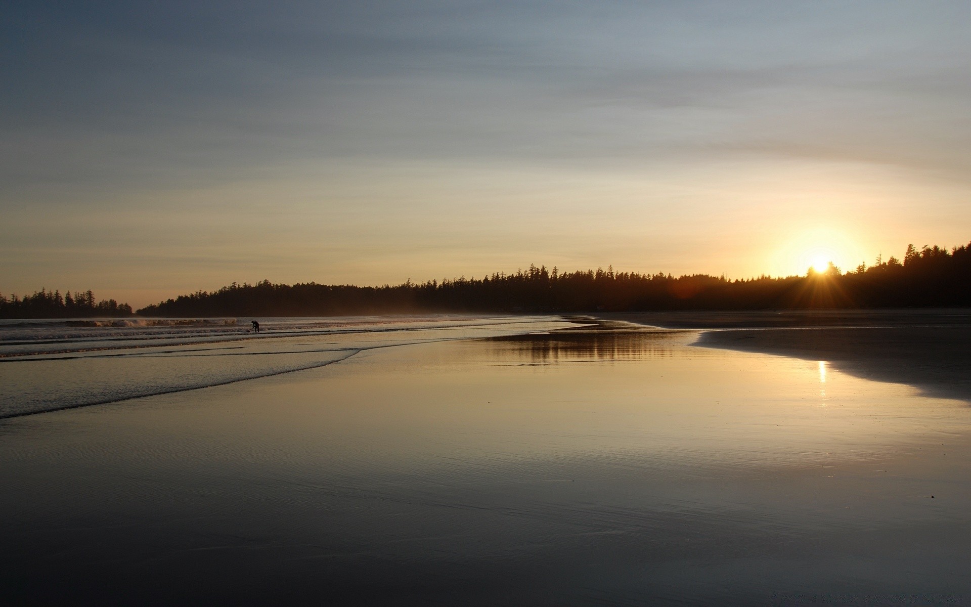 amerika sonnenuntergang dämmerung wasser see abend reflexion landschaft dämmerung fluss sonne himmel natur baum im freien licht winter