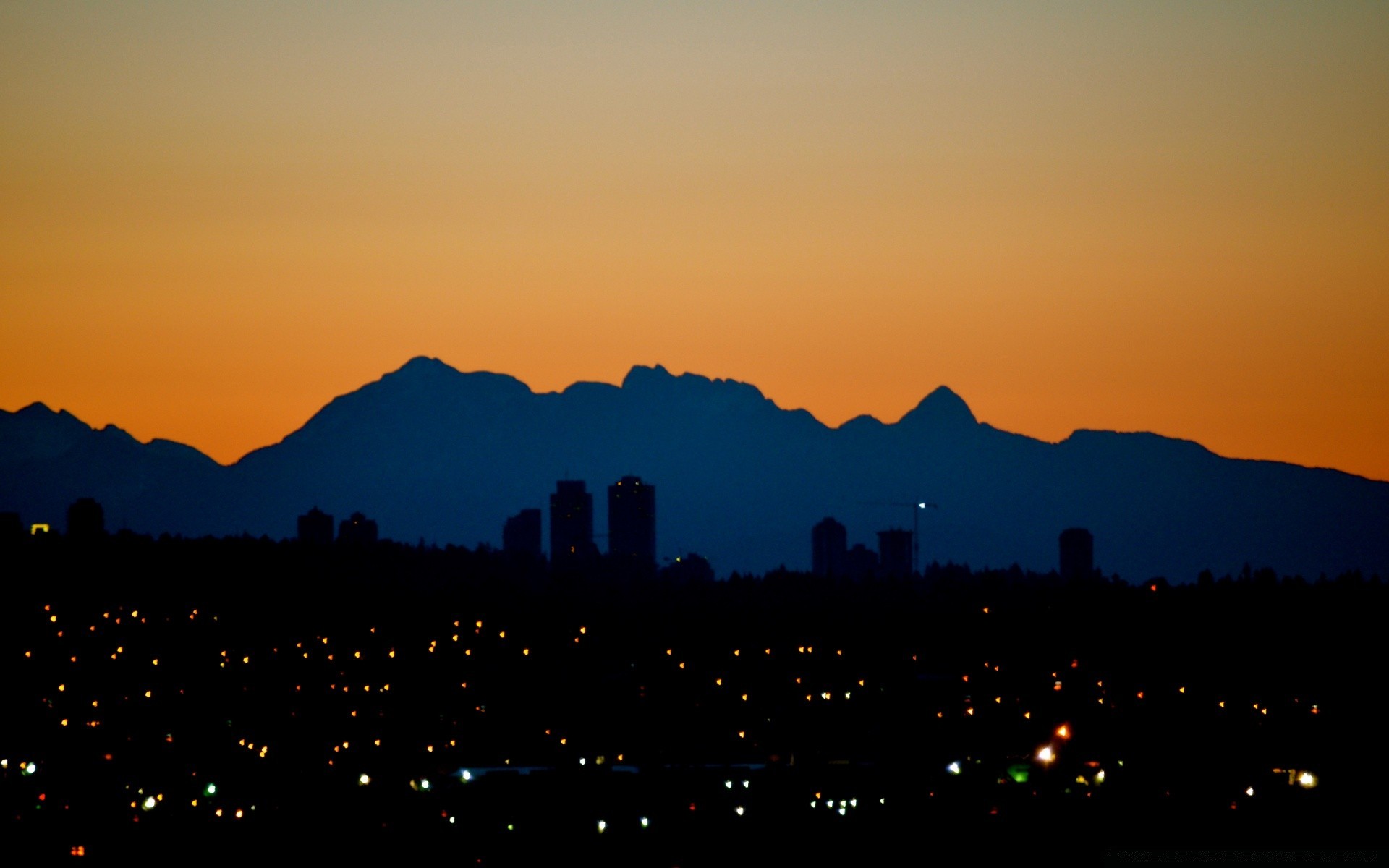 america tramonto alba sera crepuscolo silhouette illuminato cielo viaggi luna montagna sole luce nebbia acqua all aperto