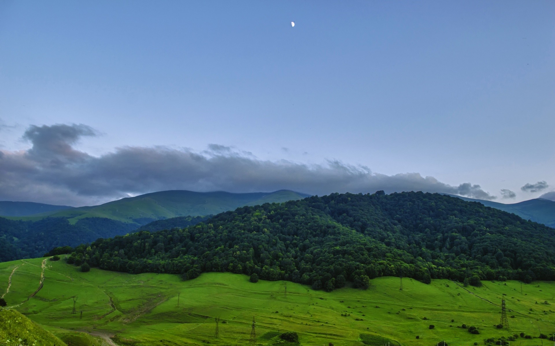 landscapes landscape mountain nature travel cropland hill sky outdoors tree agriculture valley grass wood countryside summer rural field