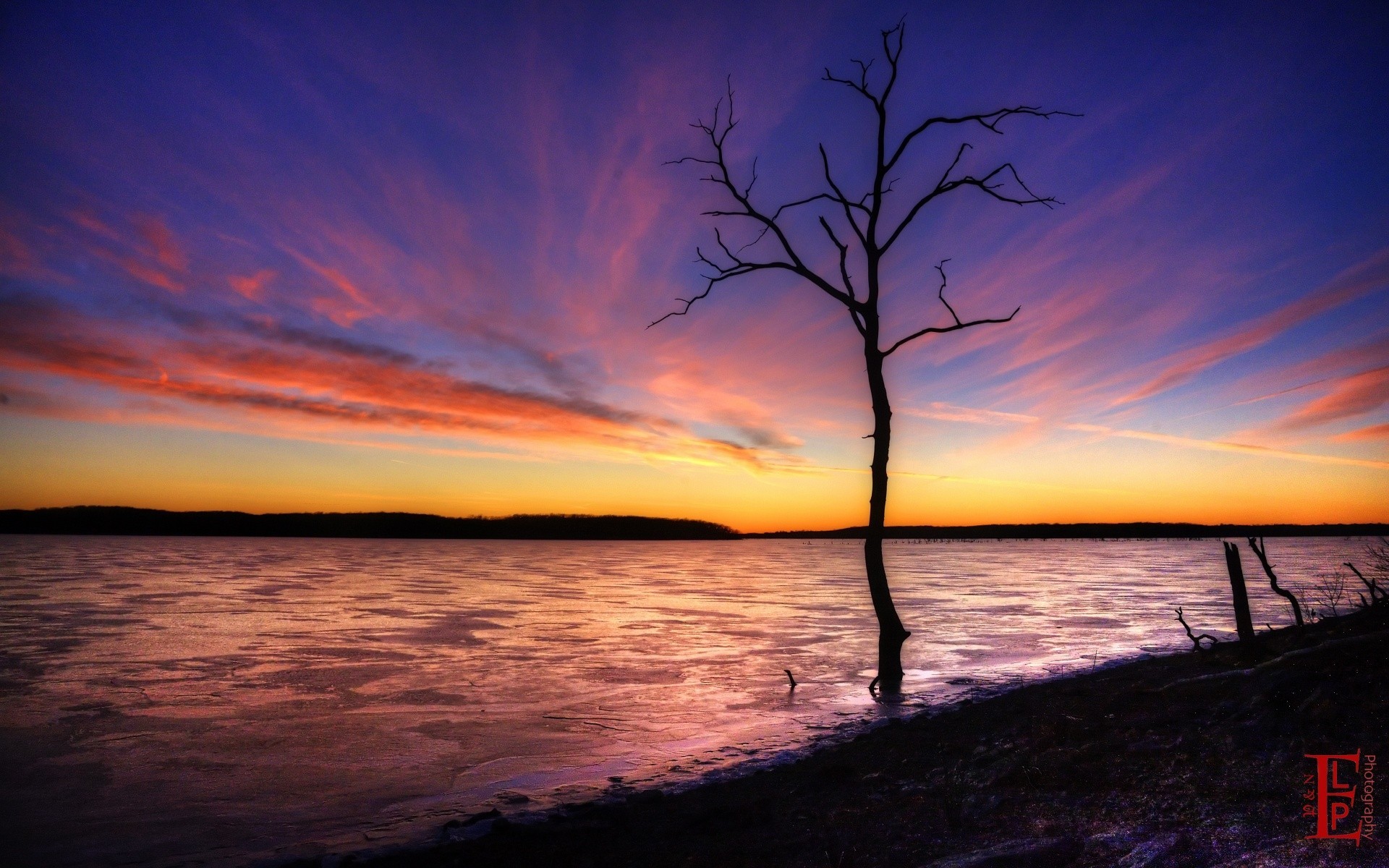 america sunset dawn evening water dusk landscape sky sun nature beach silhouette