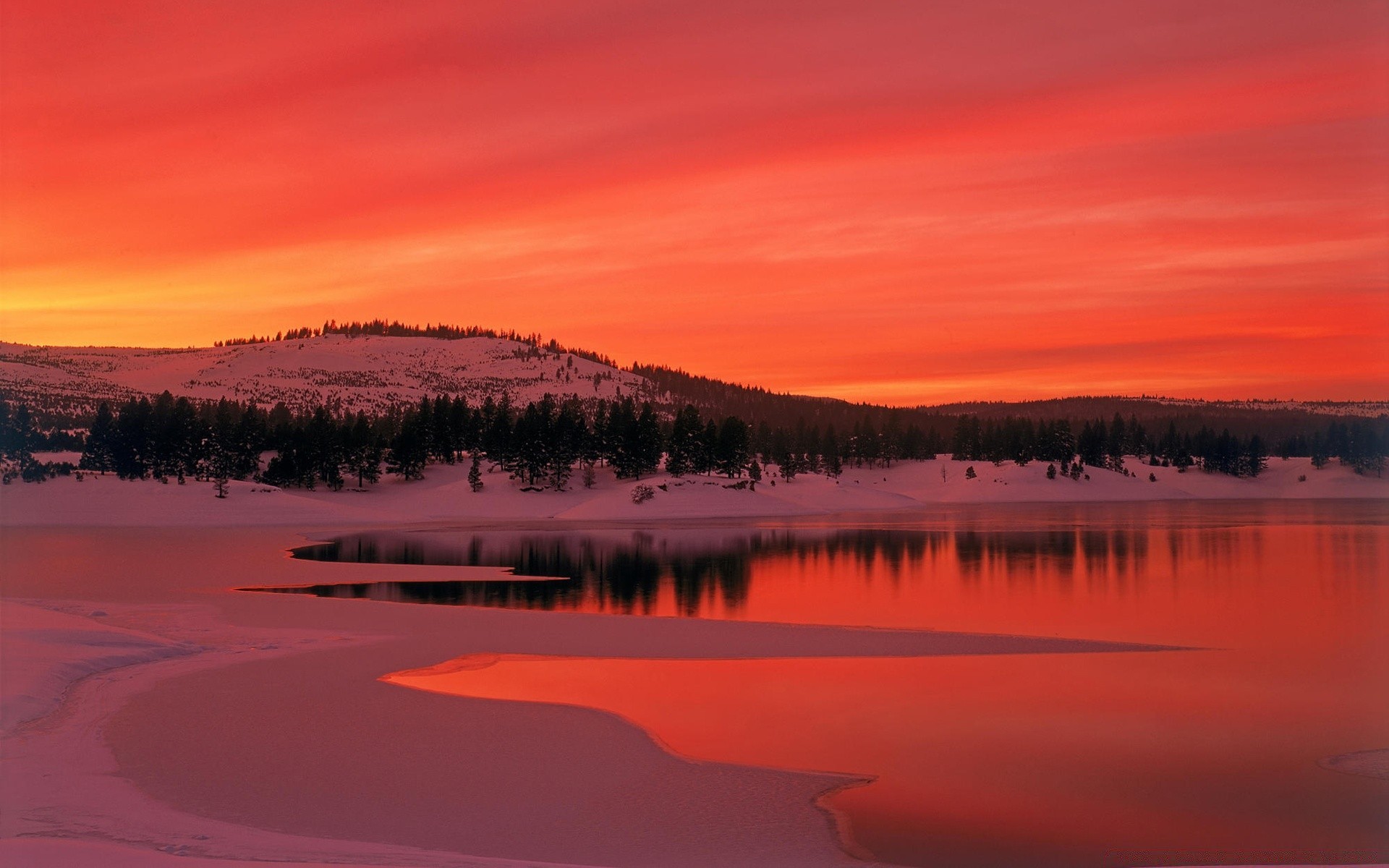 america tramonto acqua alba sera crepuscolo all aperto cielo lago paesaggio