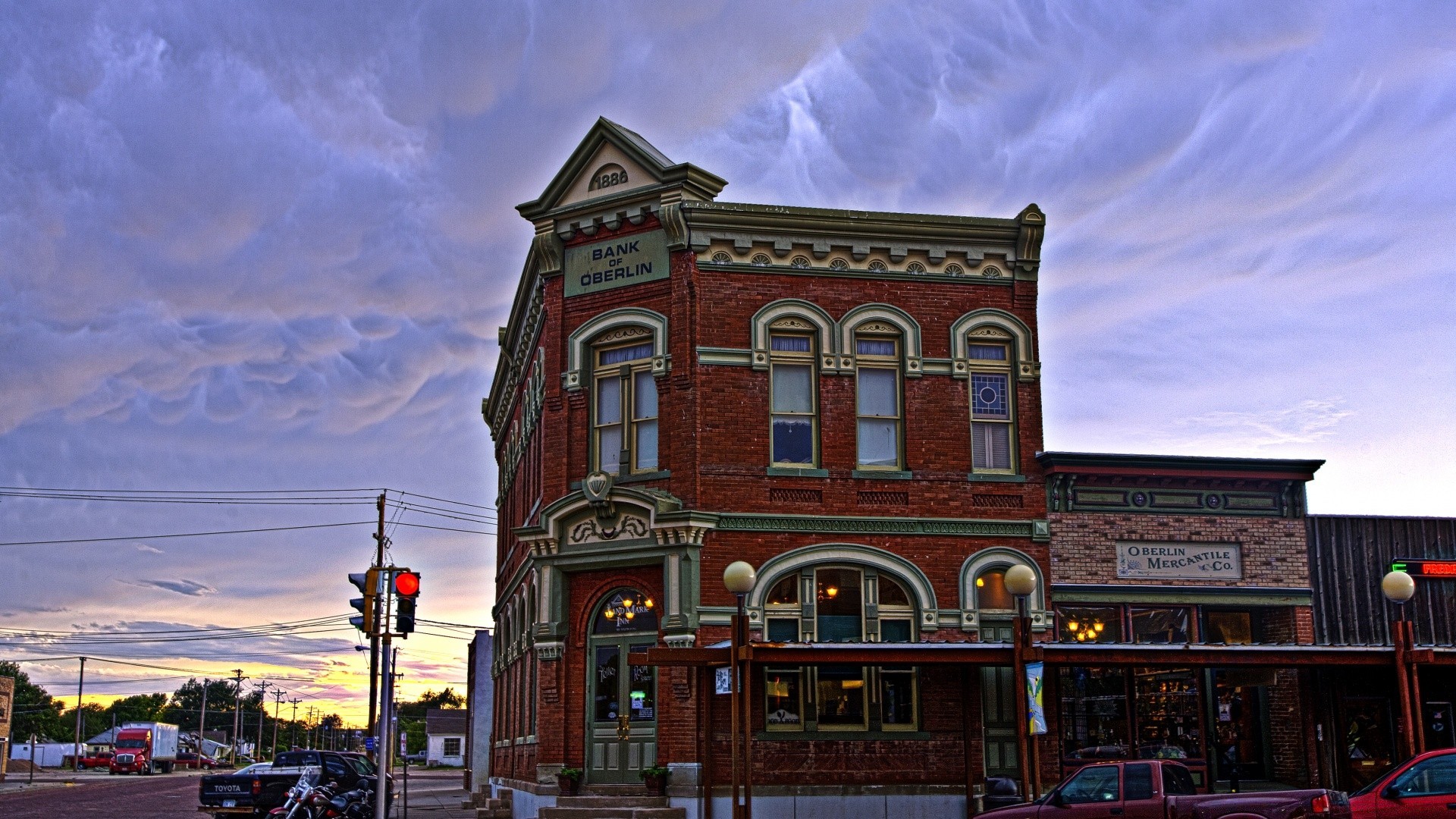 america architecture building travel city outdoors town sky street tourism facade urban house old