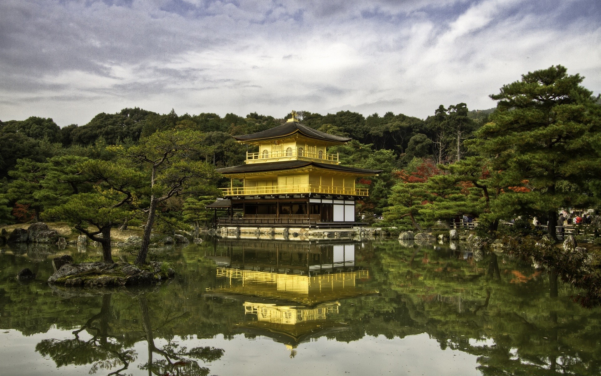 asia water lake marquee tree pool traditional architecture reflection building travel outdoors zen park landscape wood nature sky house culture