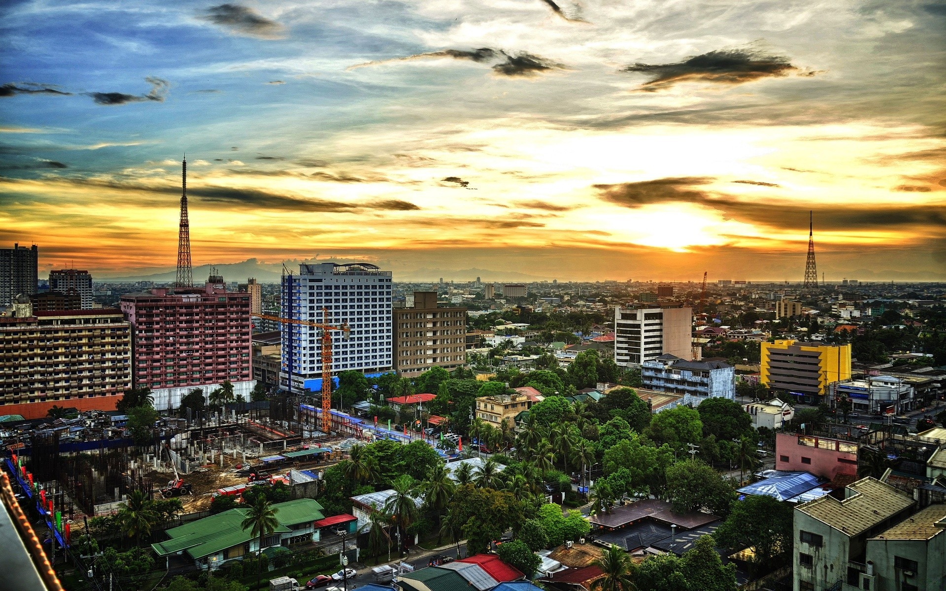 asia city travel cityscape architecture town building urban skyline sky house outdoors water sight seashore harbor sea