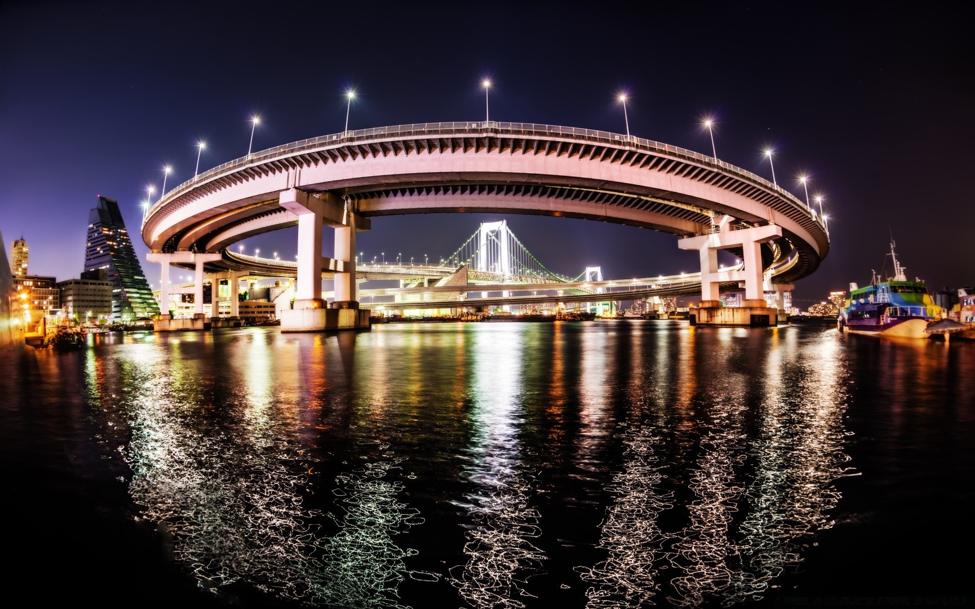 ásia água ponte viagens crepúsculo iluminado arquitetura cidade rio à noite céu reflexão ao ar livre pôr do sol atração turística urbano casa luz escuro