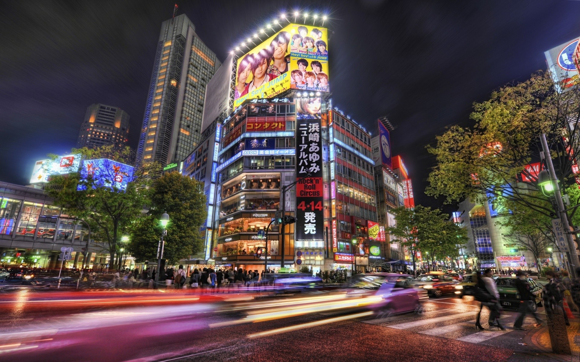 asien stadt straße straße verkehr reisen urban abend auto dämmerung innenstadt hintergrundbeleuchtung haus unschärfe wolkenkratzer verkehrssystem neon bus prospekt architektur modern