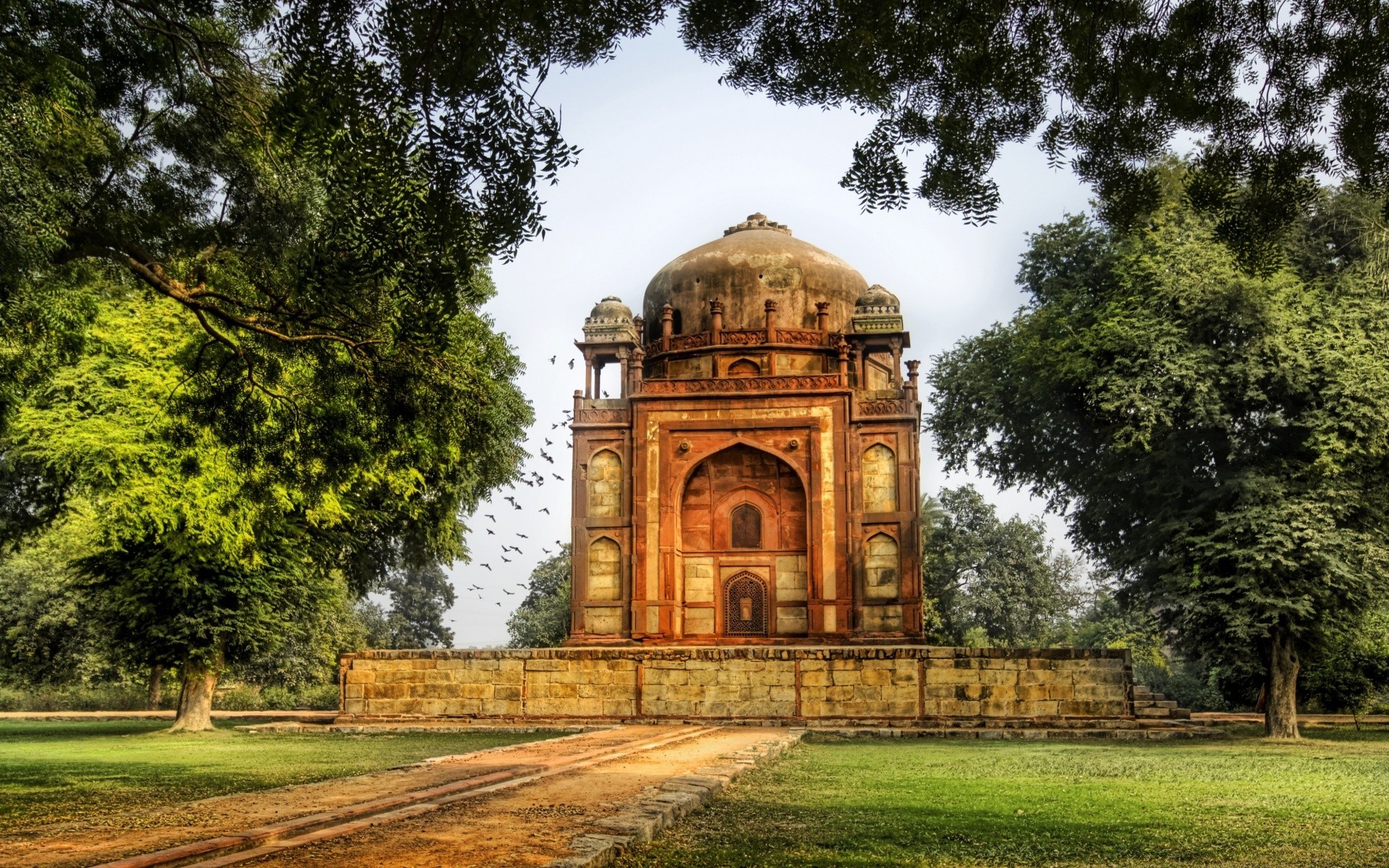 एशिया वास्तुकला यात्रा आकाश घर के बाहर पेड़ पार्क घर पुराना घास