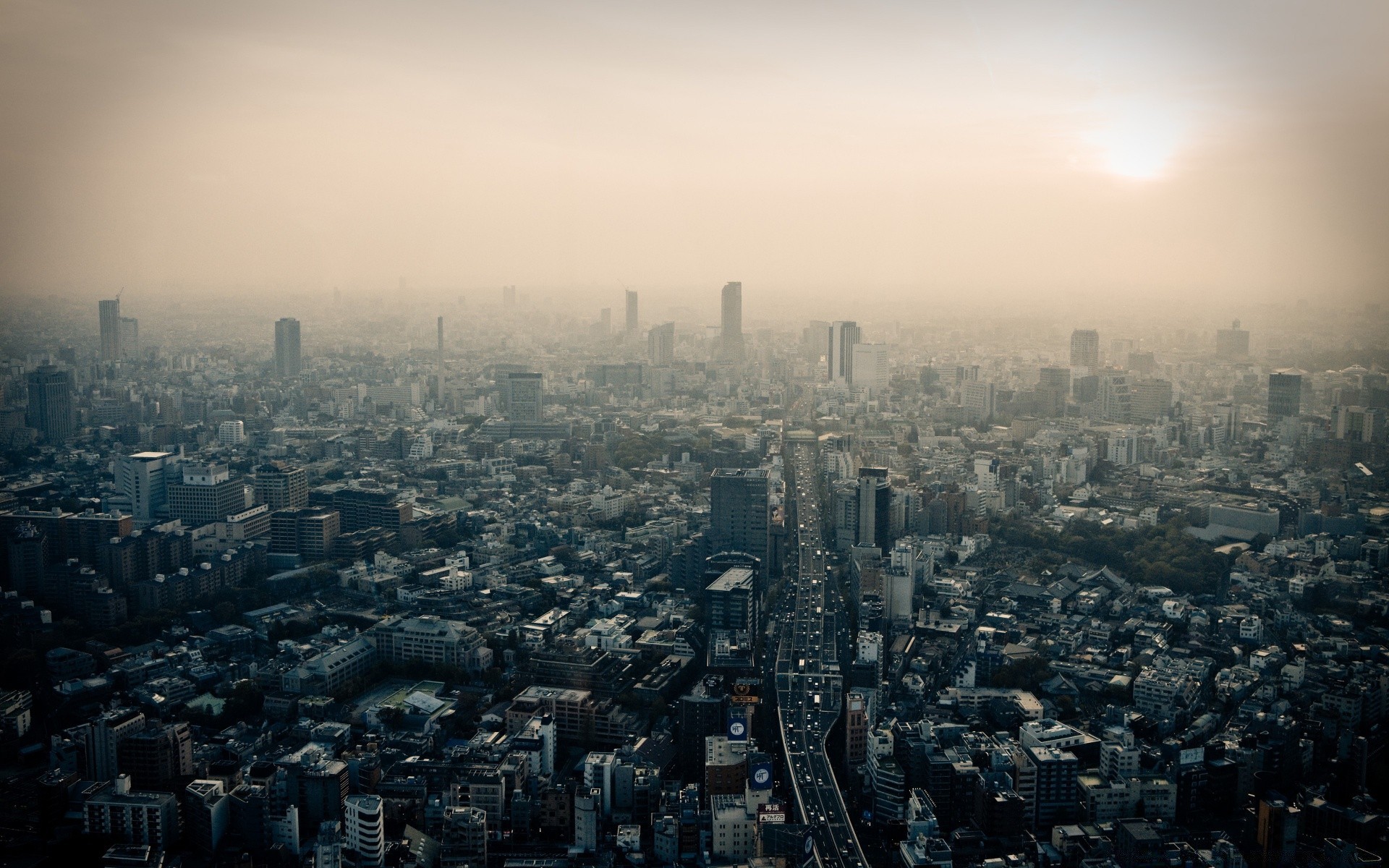 ásia cidade skyline arquitetura cidade arranha-céu centro da cidade viagens casa smog urbano