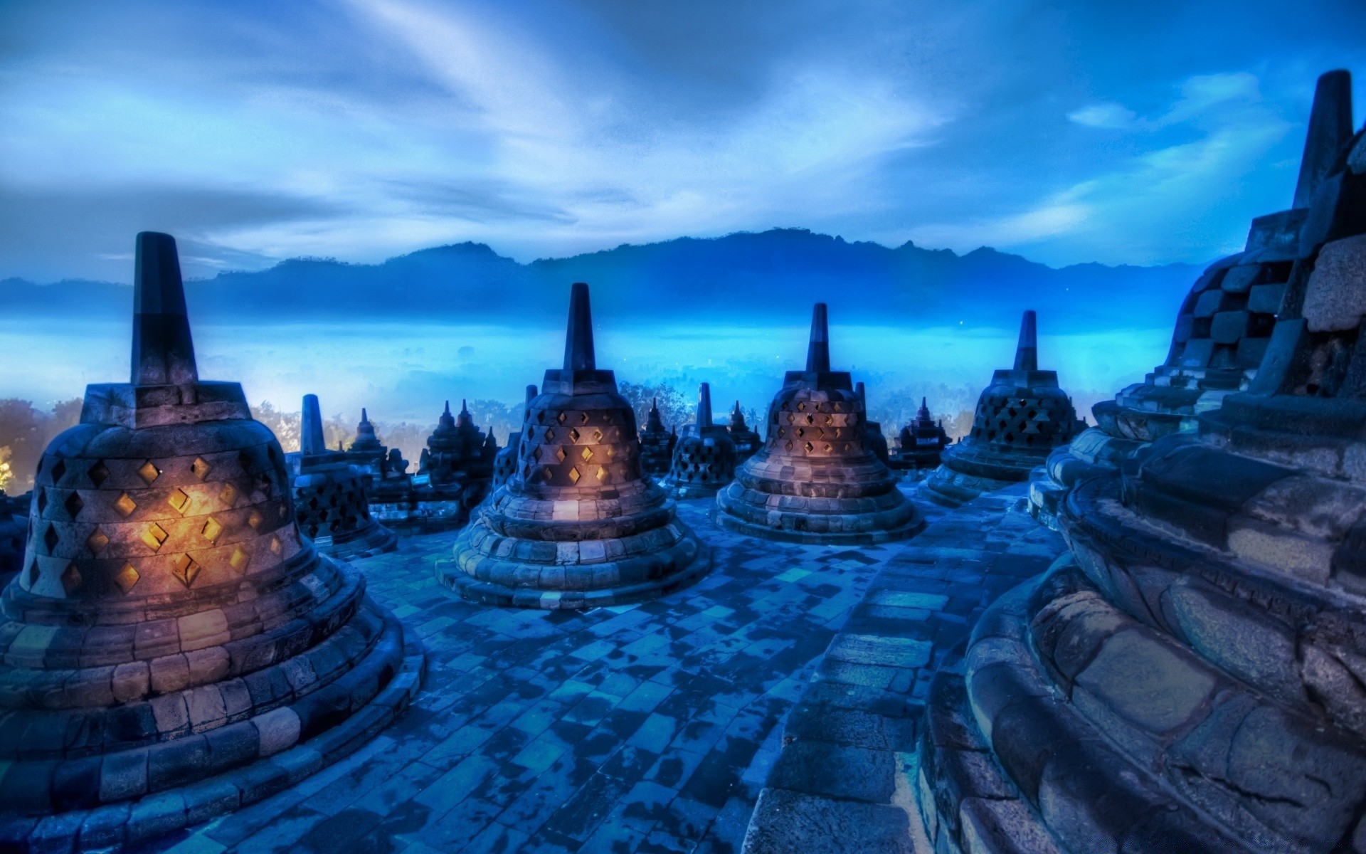 asia viaggi crepuscolo cielo architettura religione buddha sera tramonto tempio turismo all aperto alba