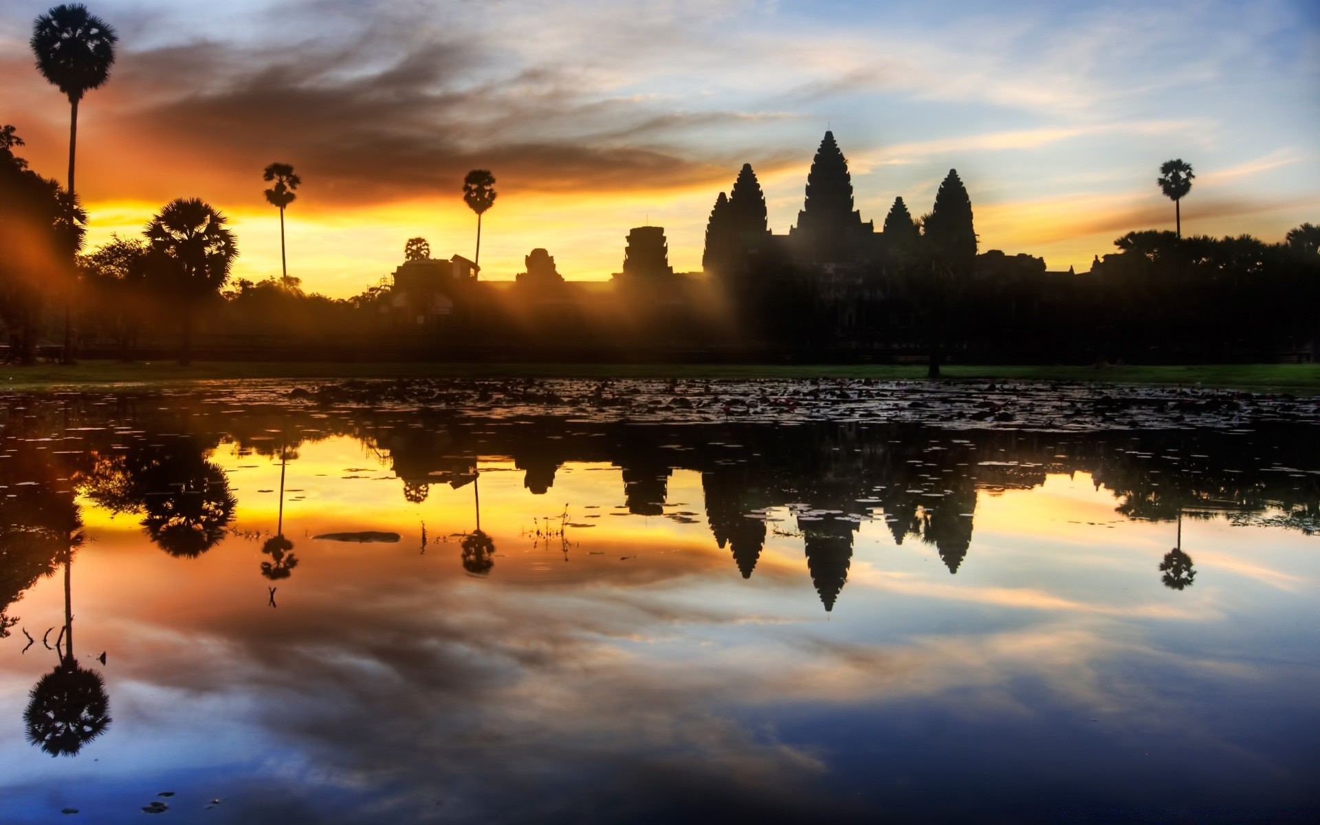 asia sunset water dawn reflection evening sky dusk travel lake nature sun outdoors beach landscape tree