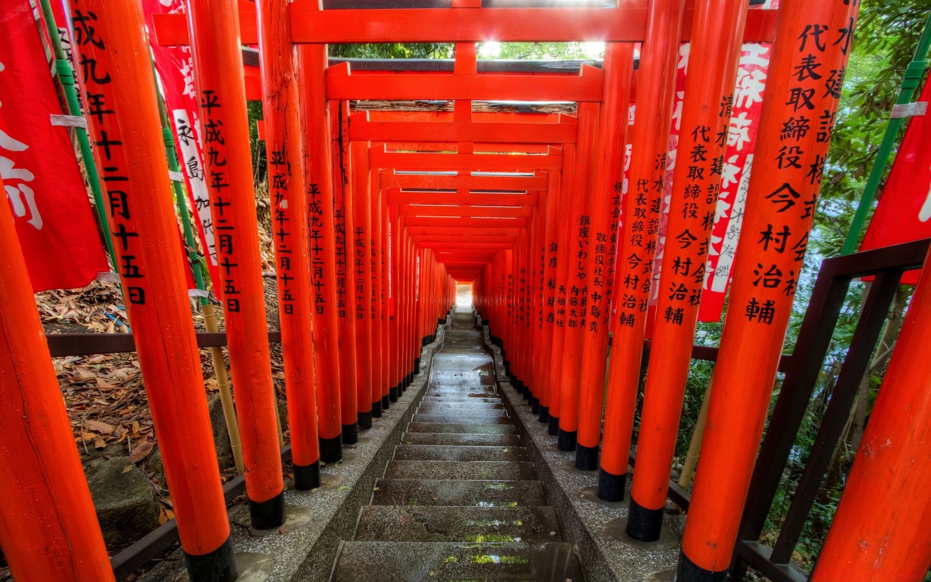 asia shinto al aire libre madera industria templo linterna bambú