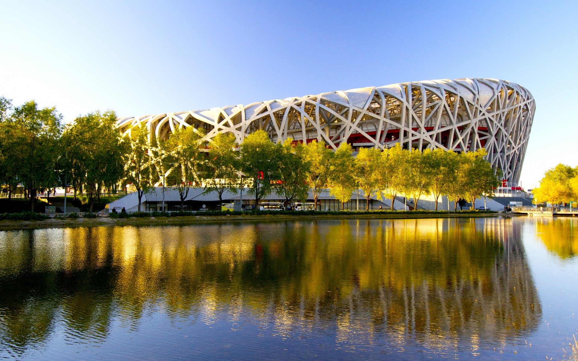 asie eau ciel rivière réflexion pont à l extérieur voyage nature été architecture arbre lac