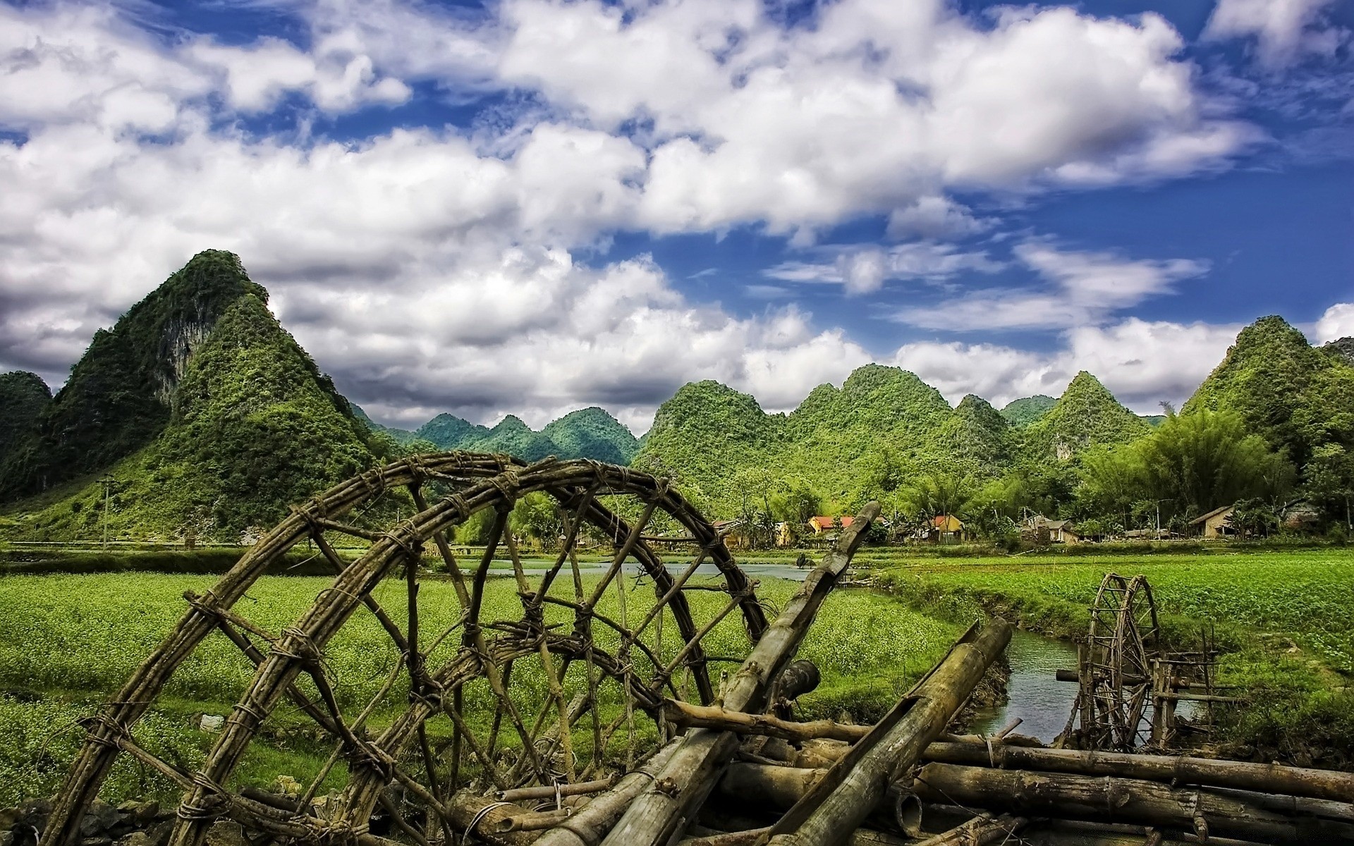 asia nature sky travel wood landscape outdoors water tree rural grass summer countryside scenic