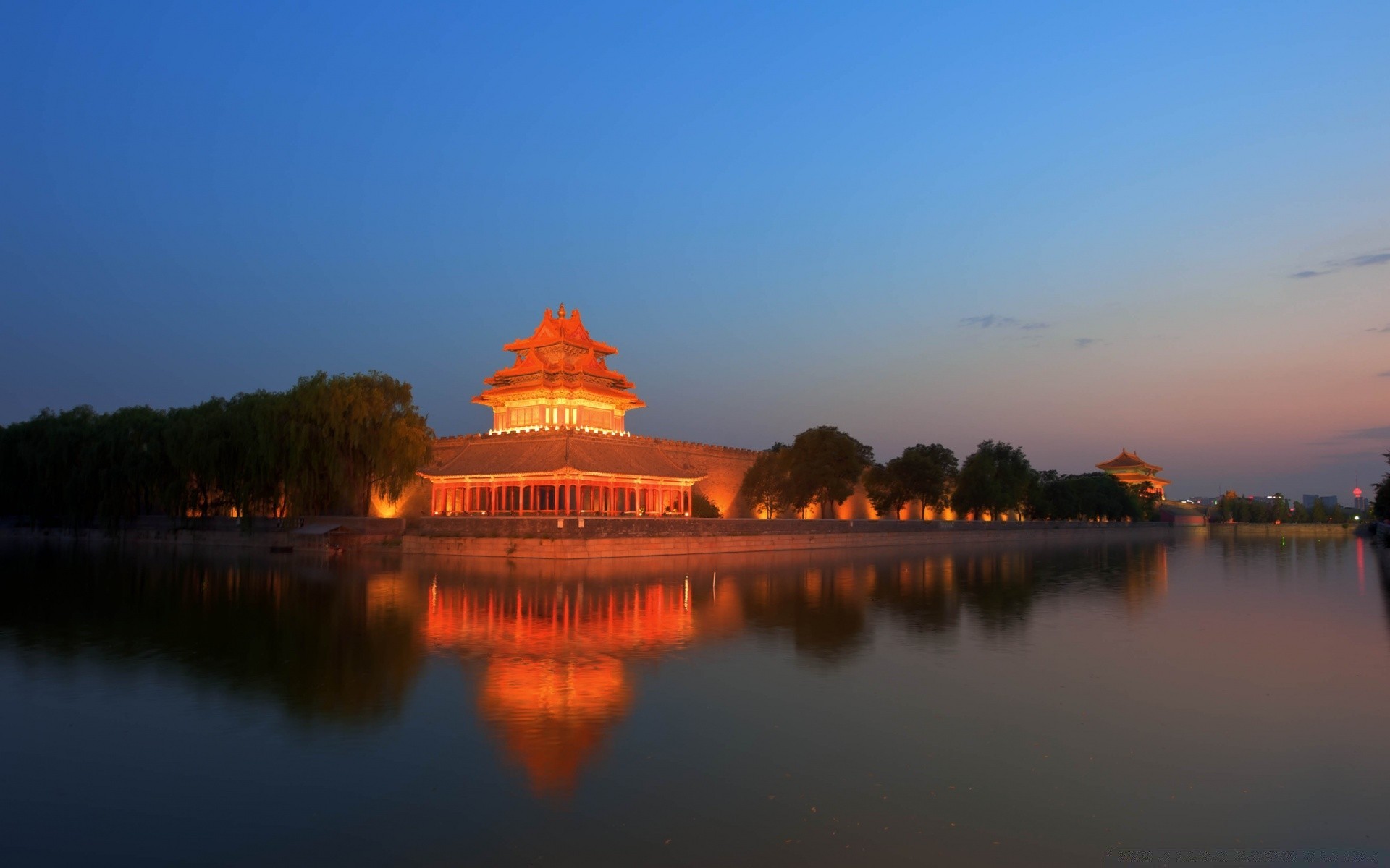 asia water reflection dawn sunset lake evening outdoors travel dusk river architecture sky