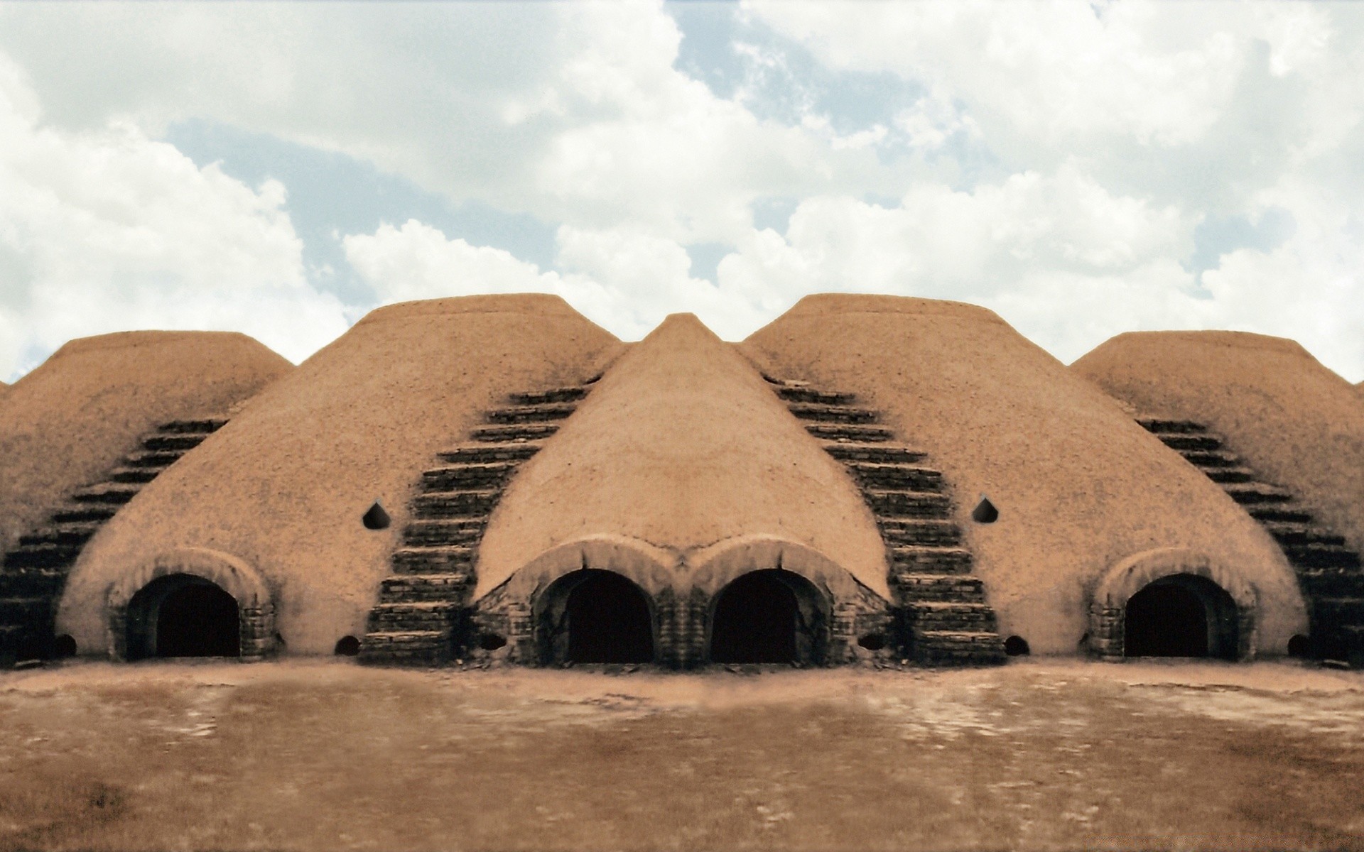 asie voyage désert architecture à l extérieur maison ciel paysage sable maisons tourisme lumière du jour