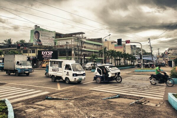 Transport traffic system in Asia