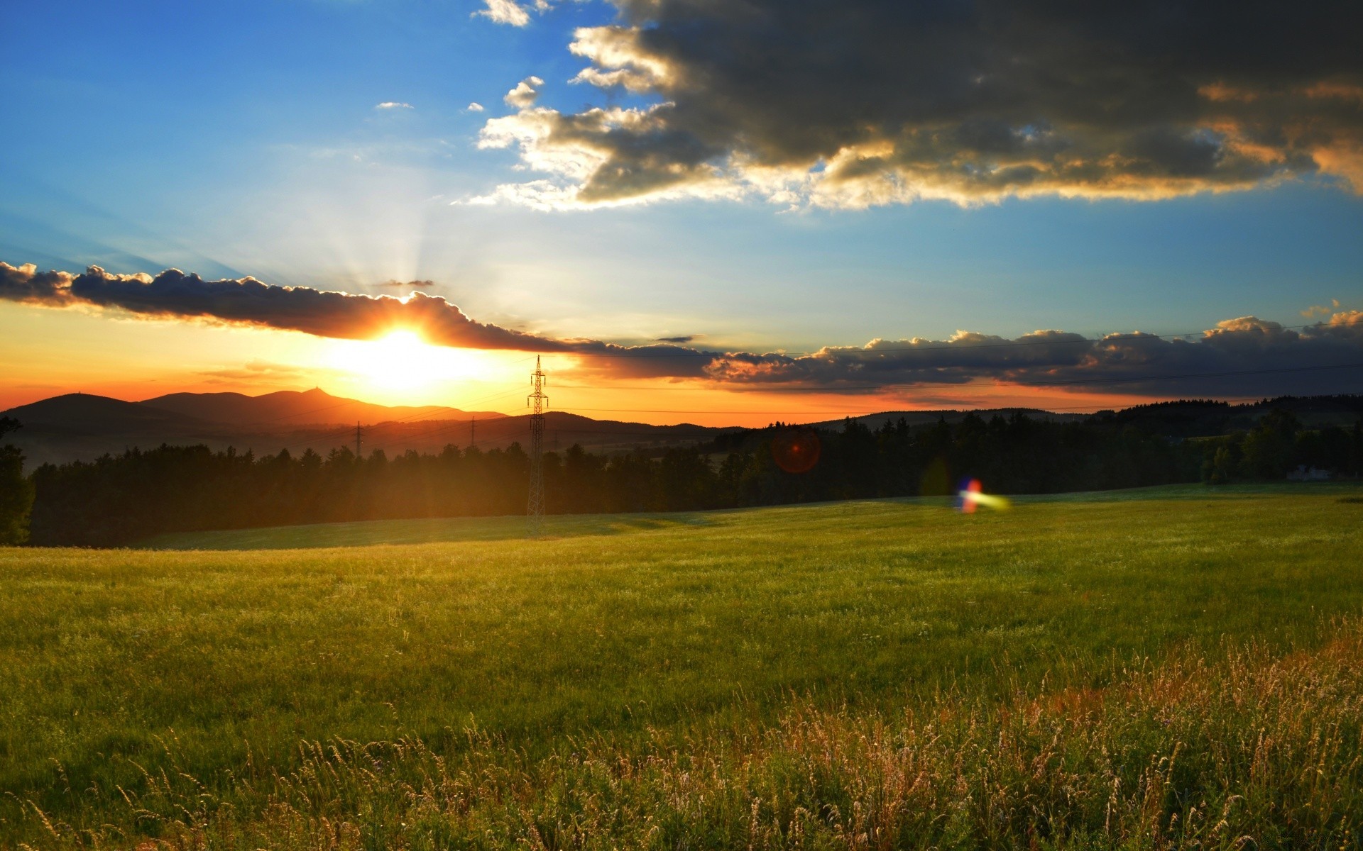 l europe coucher du soleil aube paysage soleil nature ciel rural beau temps herbe à l extérieur soir crépuscule été campagne