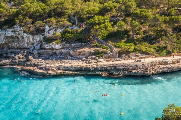 Das klarste Wasser im Meer