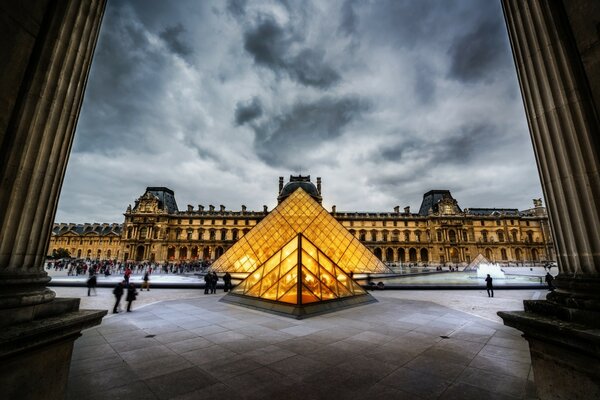 The Louvre the main places to visit