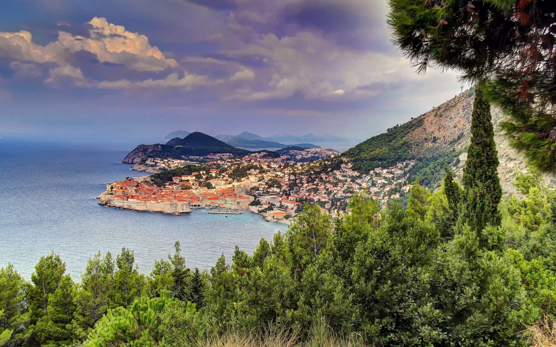 europa wasser reisen natur landschaft meer himmel meer berge im freien baum sommer insel landschaftlich