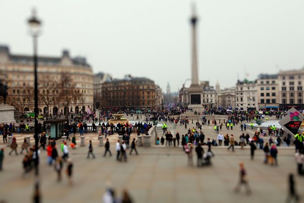 Praça da cidade na Europa