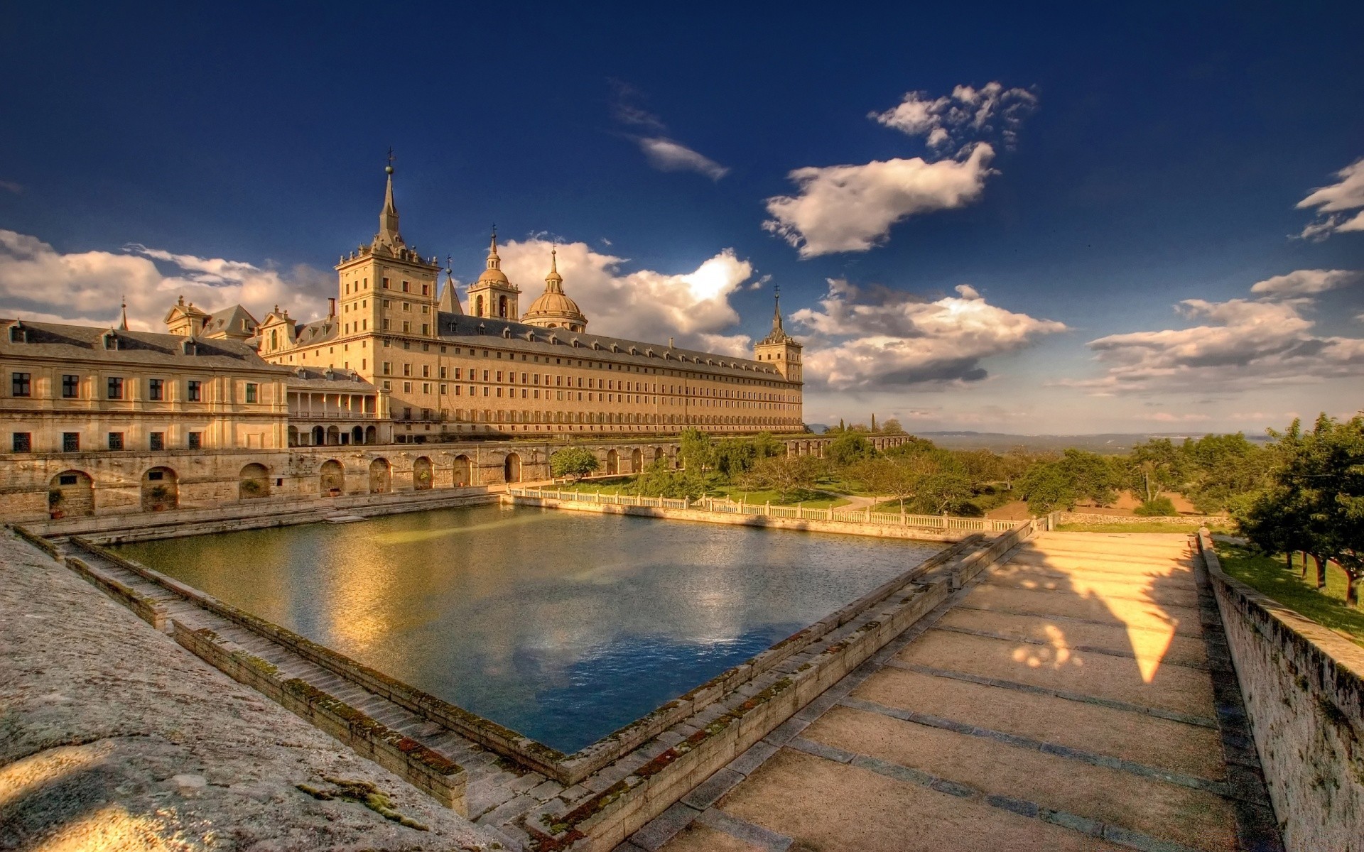 europe architecture travel water building river sky outdoors city bridge castle old tourism daylight reflection landmark