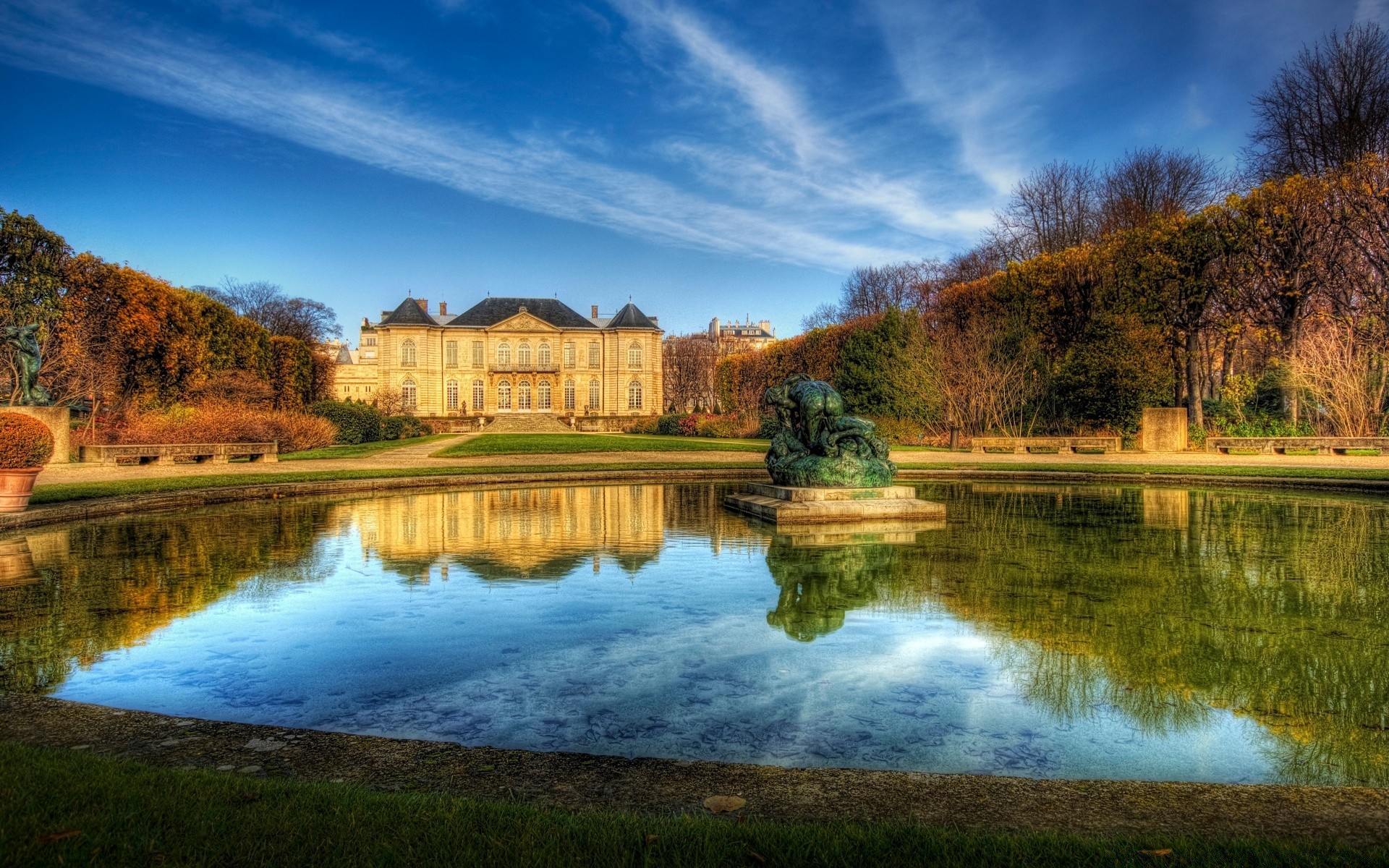 europa wasser fluss see reflexion im freien baum landschaft pool natur reisen himmel park herbst sonnenuntergang gras dämmerung