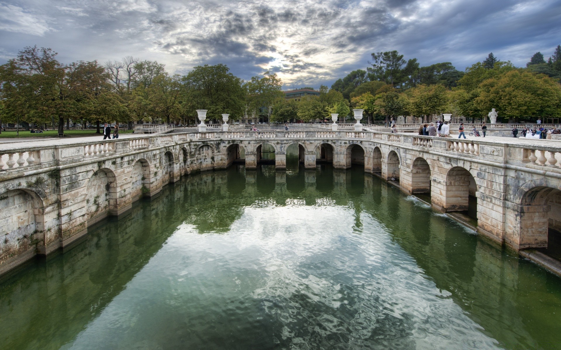 europe architecture bridge river travel water building city tourism sky old outdoors ancient landmark reflection arch landscape town sight urban