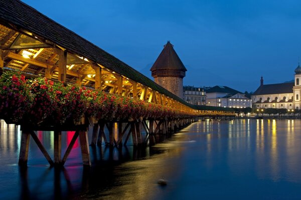 Night lights of Great Europe