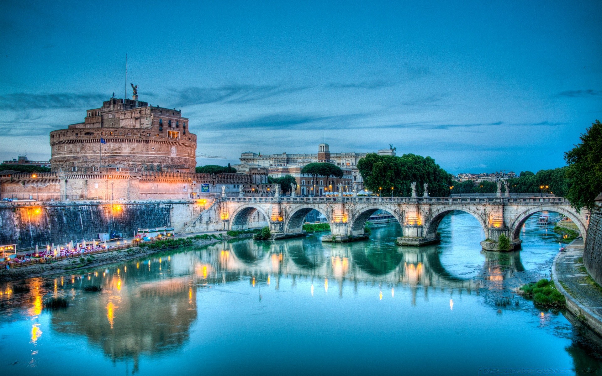 europe water city architecture travel building reflection sky urban cityscape river landmark bridge tourism town sight sea evening dusk capital