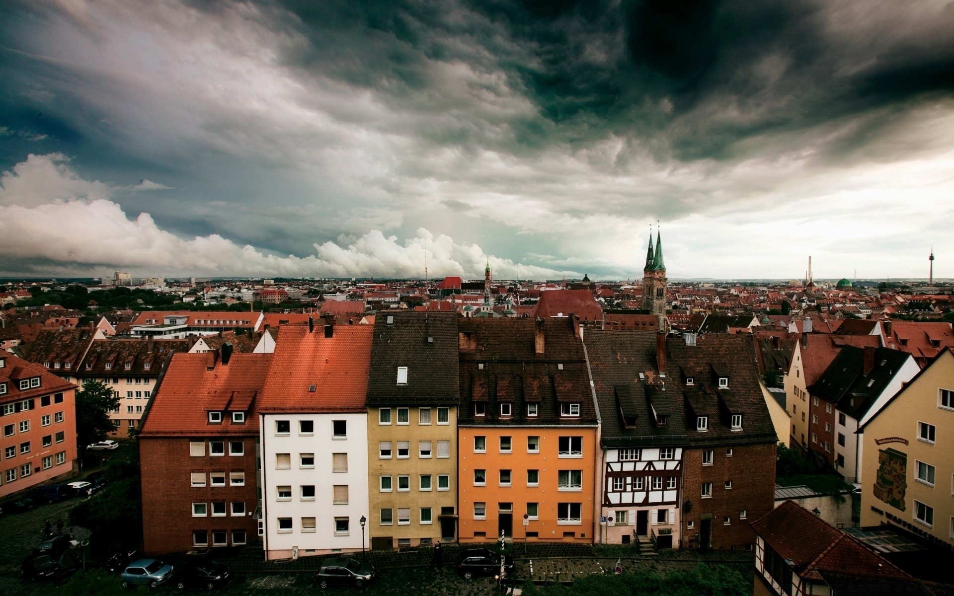 europa arquitectura ciudad viajes casa tejados casa al aire libre cielo ciudad iglesia casas ciudad