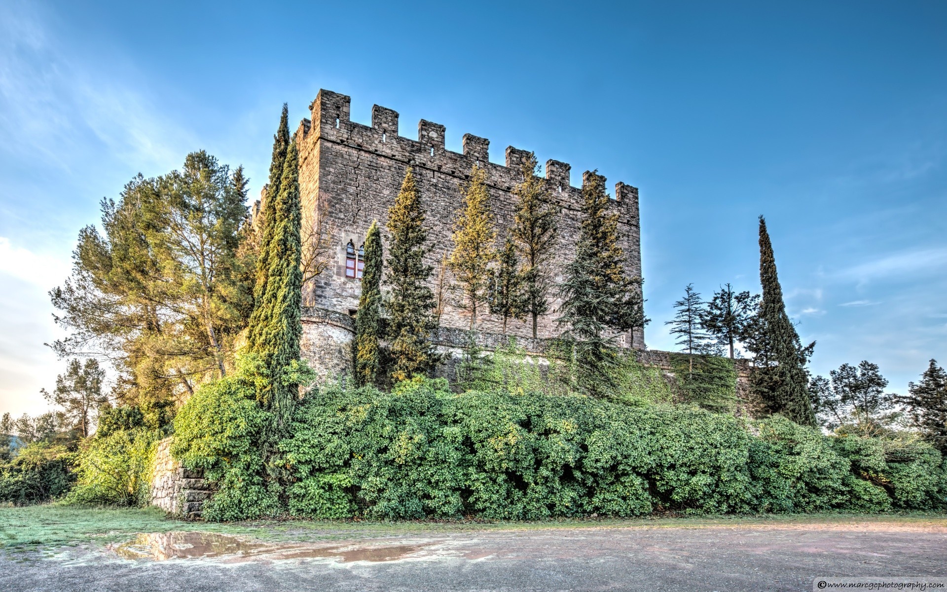 europa reisen baum architektur himmel alt im freien schloss stein natur haus tourismus sommer alte landschaft park