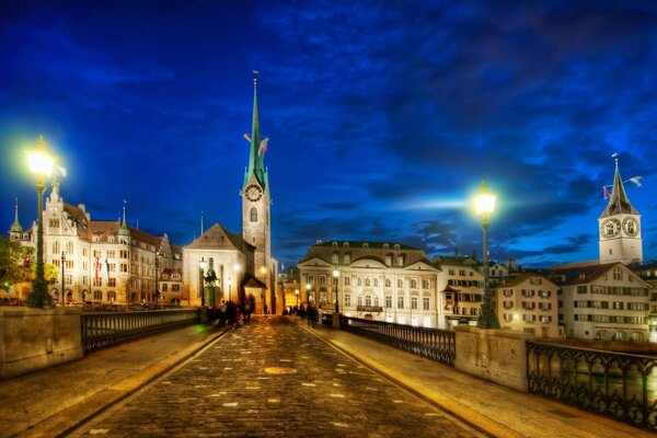 Blick auf die alte Europastraße