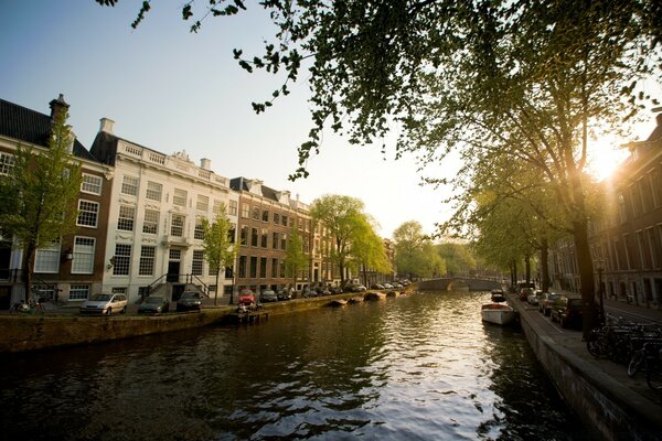 Venice. Tranquility and water surface