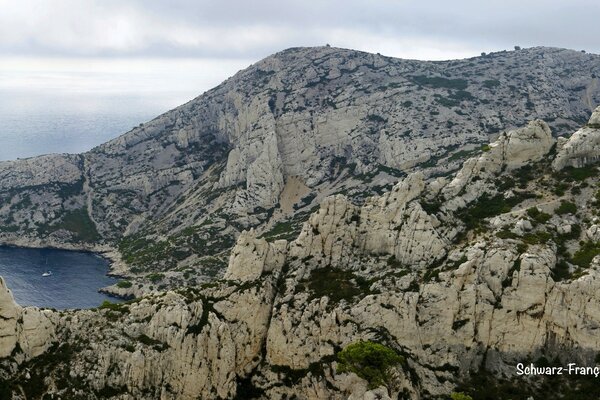 Calanque де sugiton панорамный