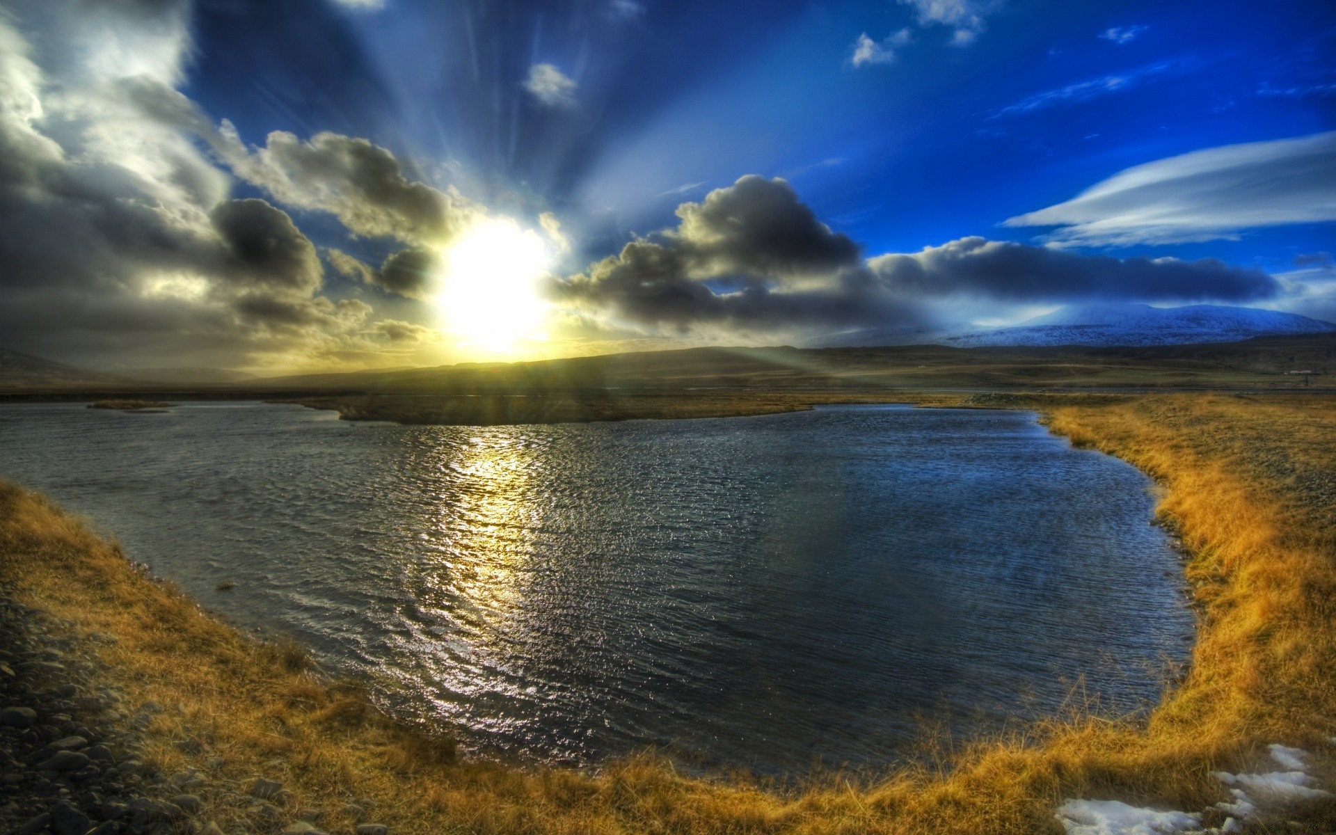 europe water sunset landscape reflection dawn evening lake sky nature dusk outdoors river sun travel