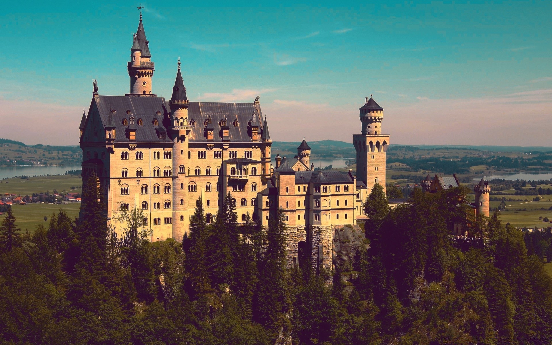 europa architektur schloss gotisch haus turm reisen alt festung stadt festung stadt im freien himmel abend kirche fluss