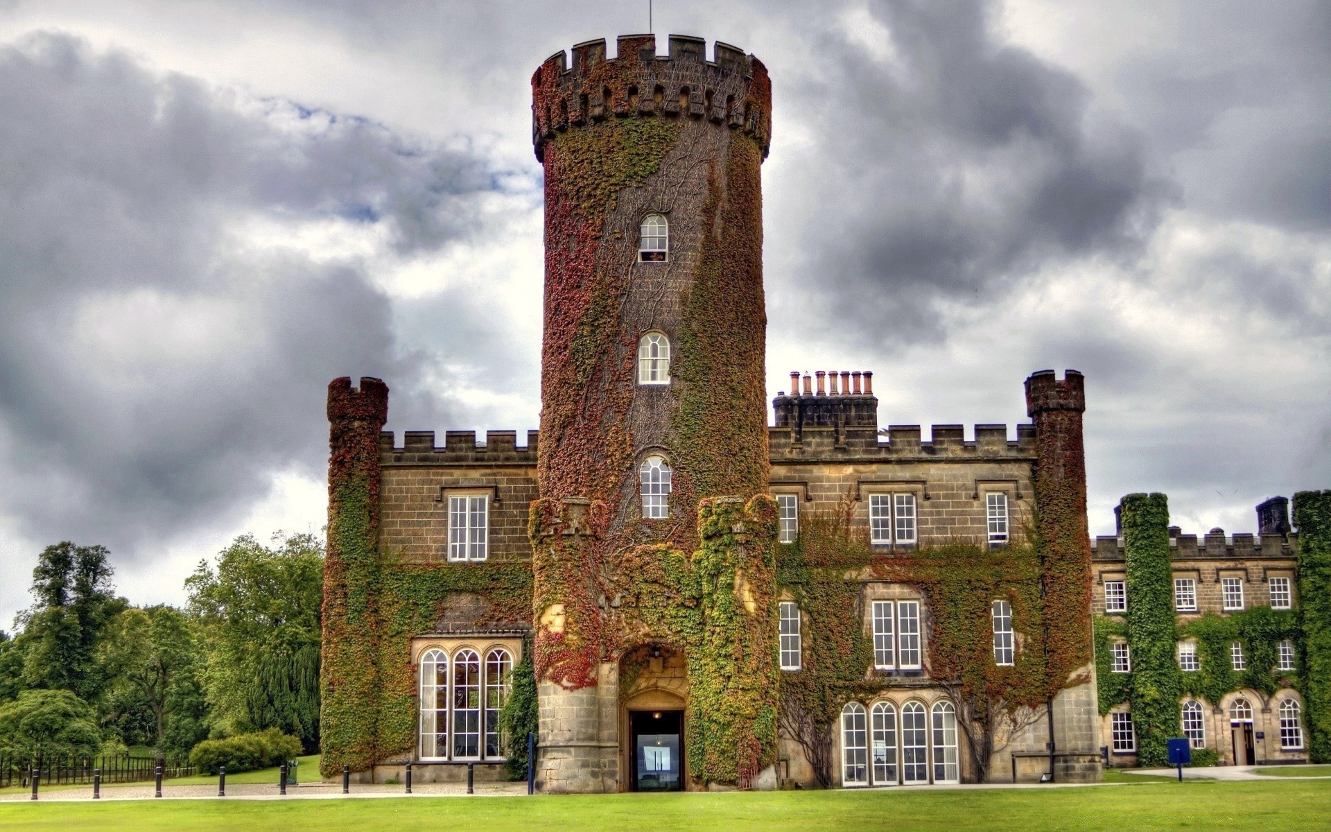 europe architecture castle outdoors tower old gothic building sky travel ancient landmark grass house fortress historic city