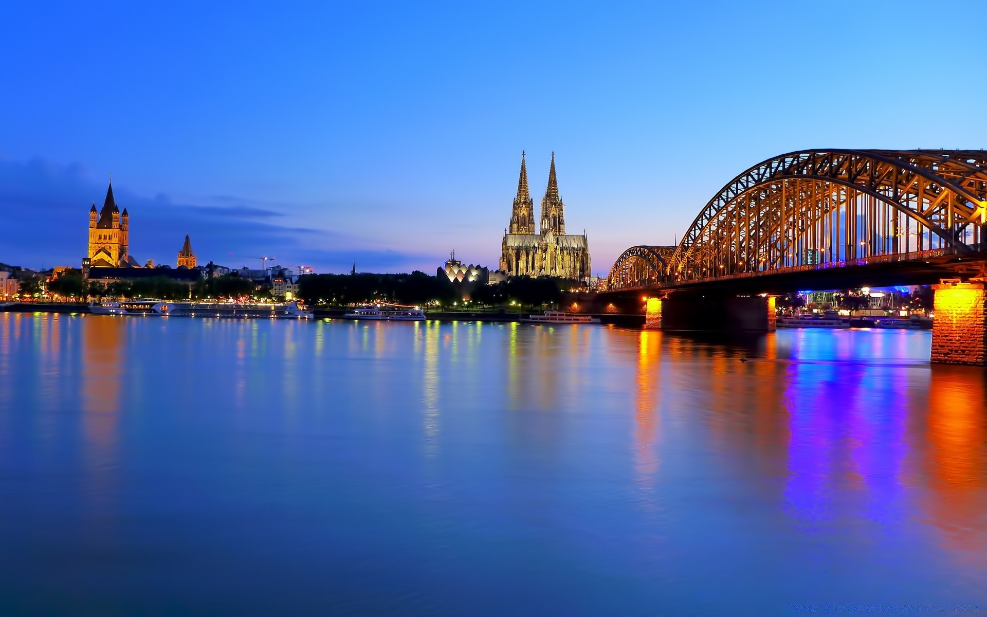 europe architecture river water bridge dusk travel evening city sunset reflection outdoors building illuminated sky dawn