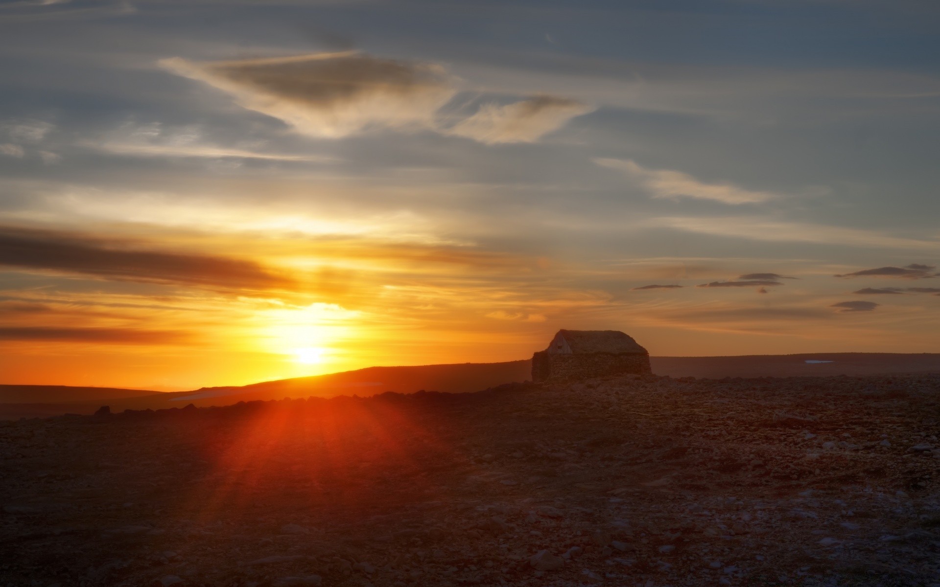 europe sunset dawn evening landscape dusk sun sky desert travel outdoors light