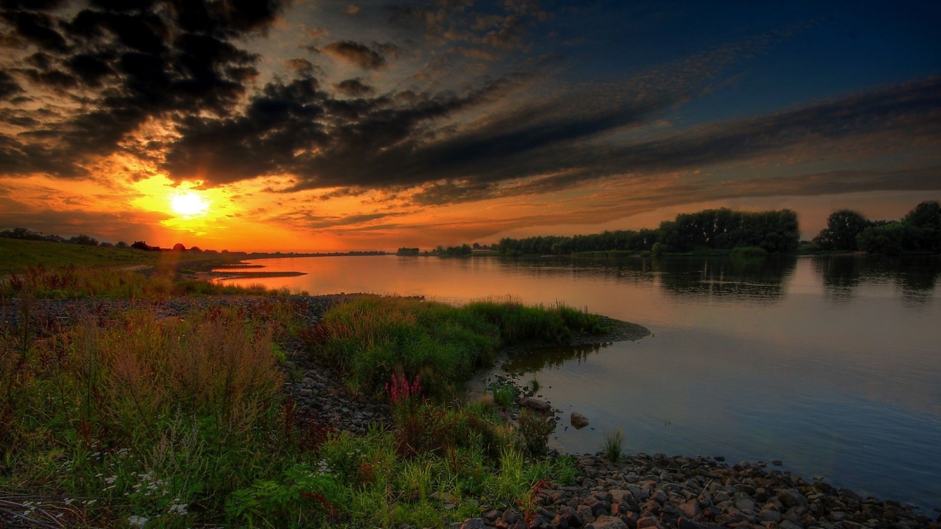 europe coucher de soleil eau paysage aube lac ciel réflexion crépuscule soir nature soleil à l extérieur rivière arbre voyage