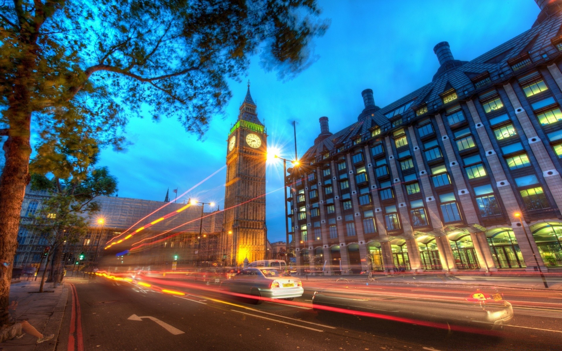 europe traffic road travel transportation system street city dusk car blur bus evening urban bridge architecture highway building downtown illuminated light