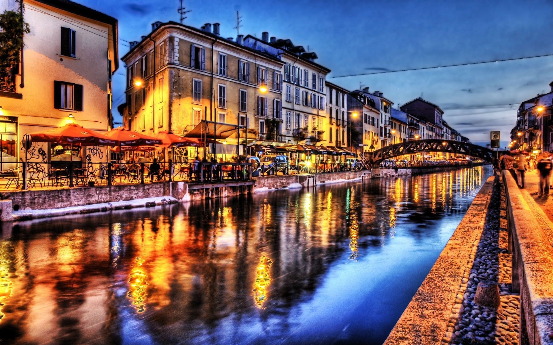 europe travel city architecture dusk water building evening tourism sky river reflection sunset illuminated cityscape town bridge urban sight outdoors street