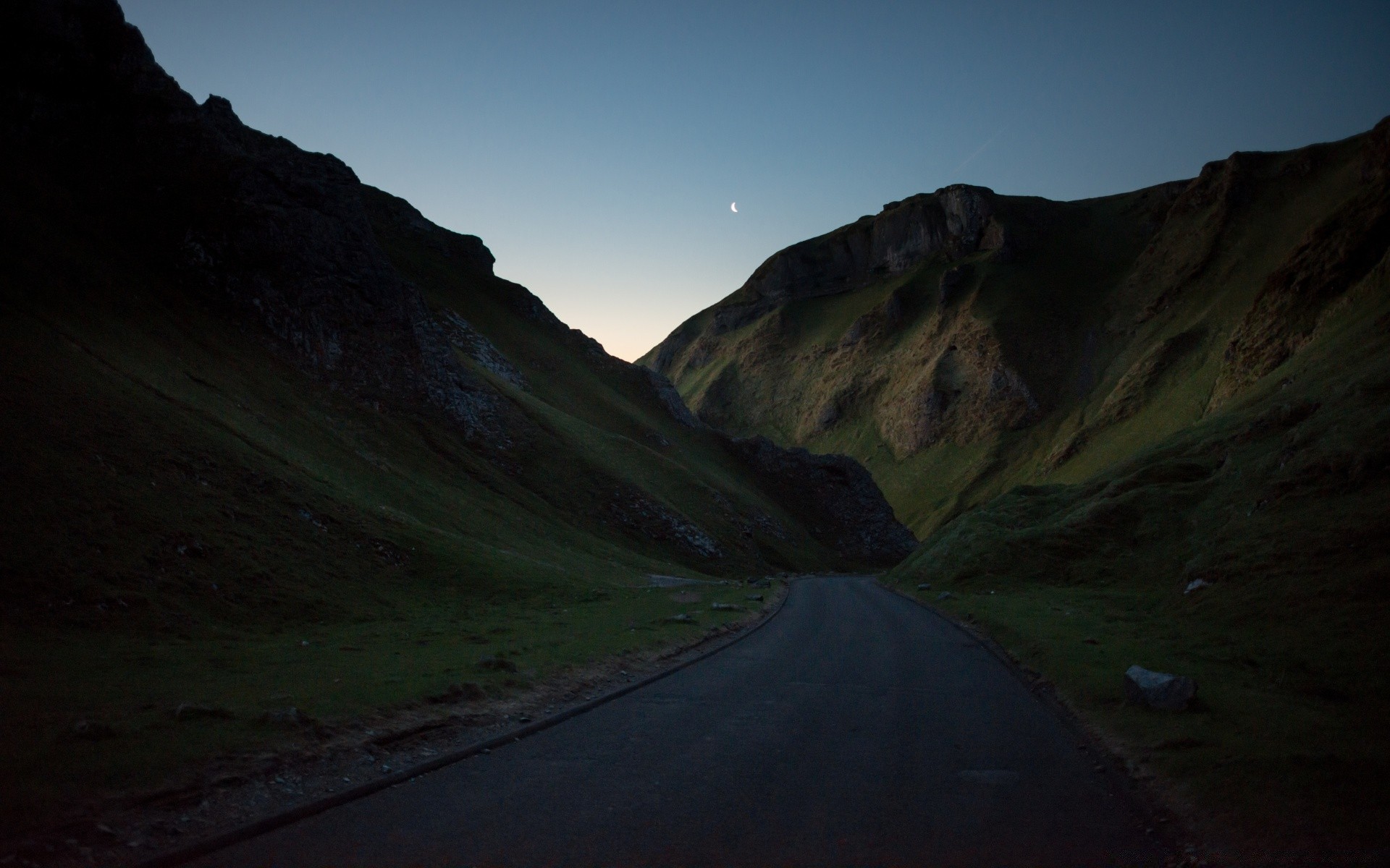 europa paesaggio montagna viaggi strada tramonto cielo all aperto