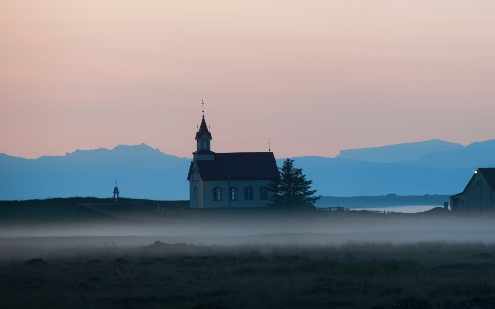 europe water sunset dawn evening landscape travel fog dusk sky outdoors daylight seashore light lake sea ocean architecture lighthouse backlit