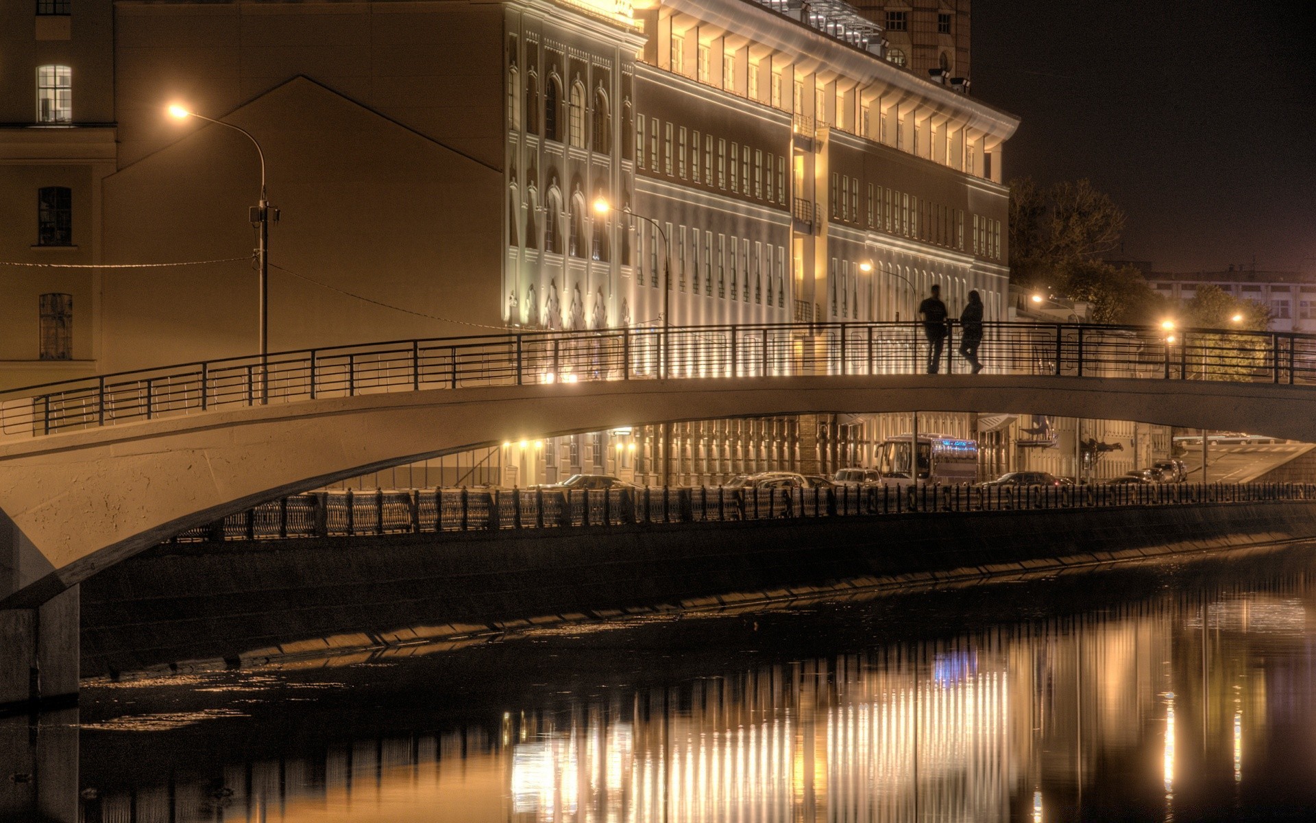 europe architecture reflection city light building travel water bridge dusk river evening urban sky illuminated