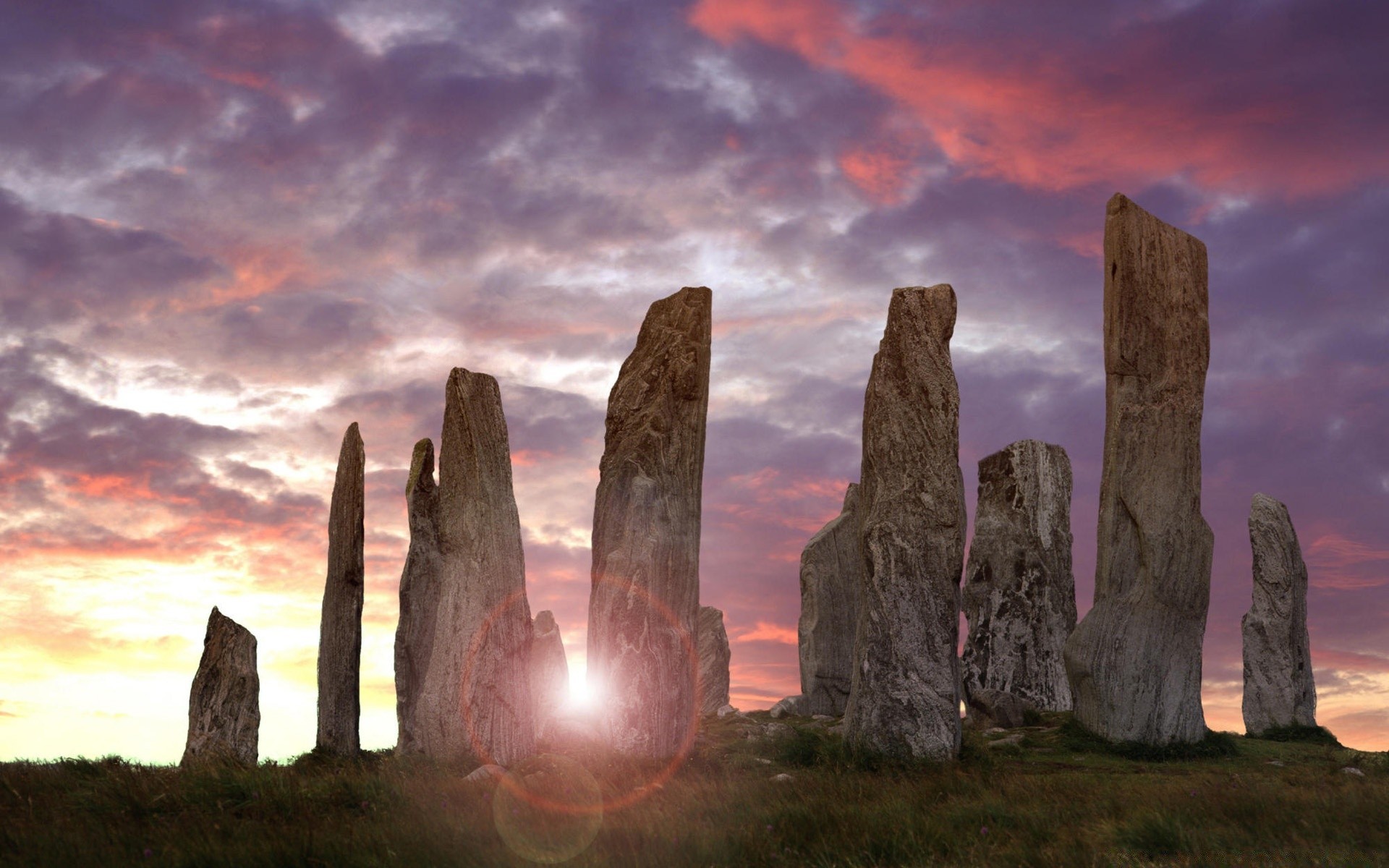 europa megalito pôr do sol paisagem céu ao ar livre amanhecer monumento viagens natureza crepúsculo sol rocha pedra religião grama noite