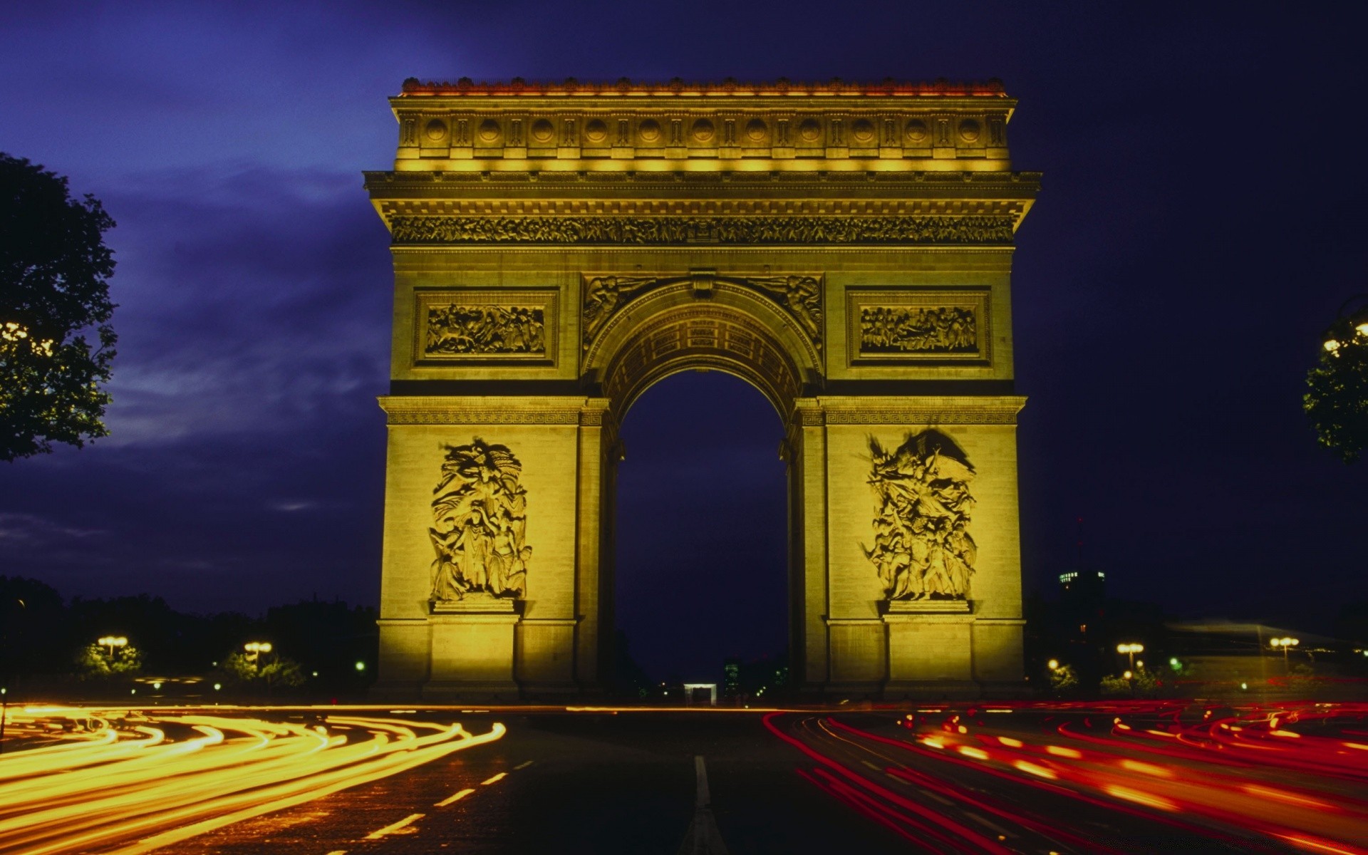 europe travel architecture evening dusk outdoors sky street illuminated city building light arch road